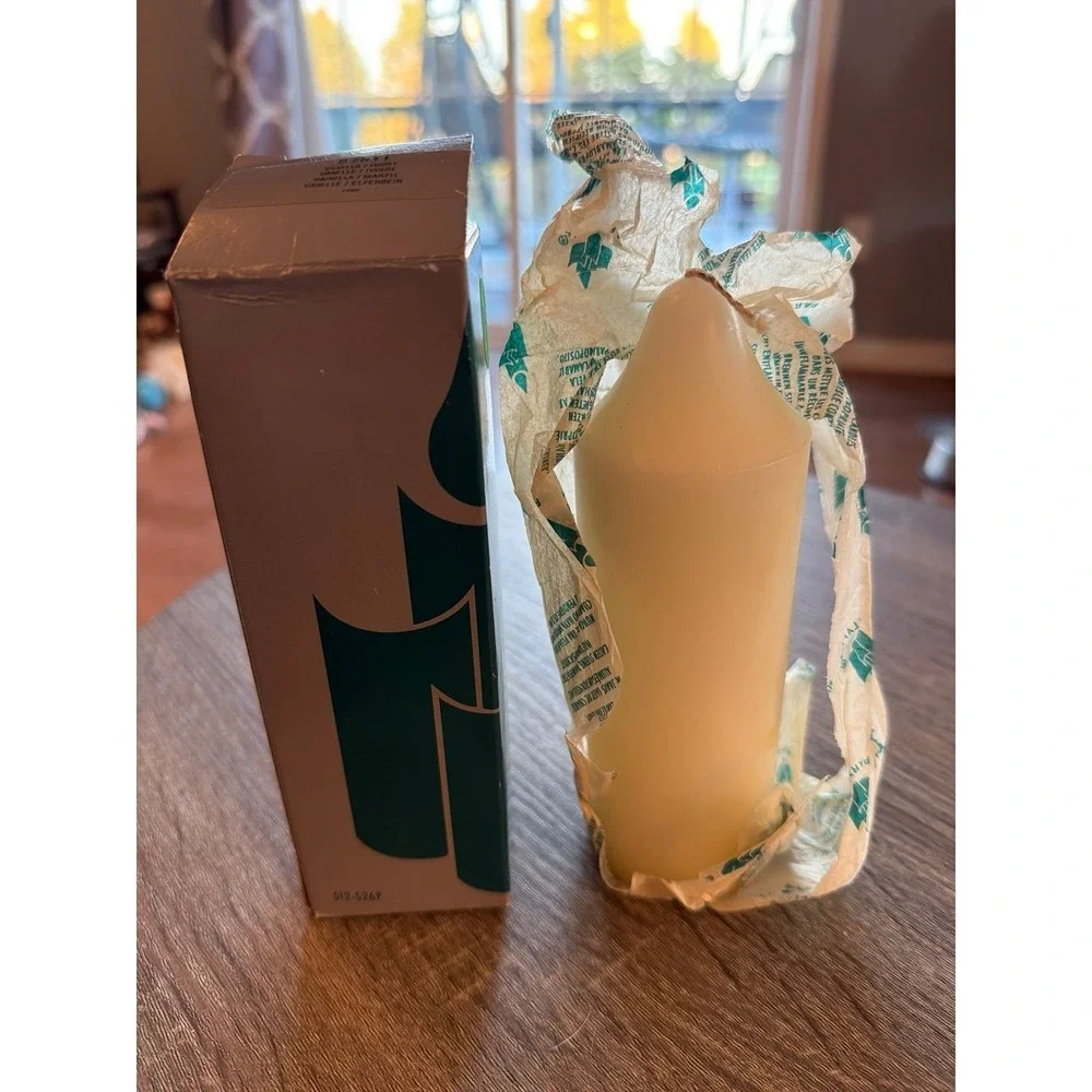 PartyLite Party Lite S2611 Vanilla Pilar 6.5